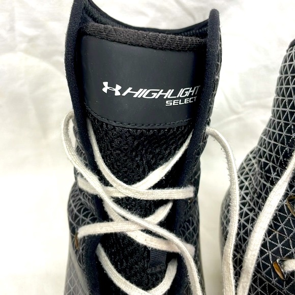 Under armor highlight select high top cleats men sz 13 - Picture 8 of 9